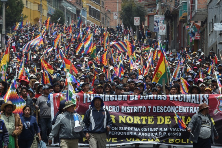 La Bolivie déclare l'état d'urgence dans un contexte de crise.
